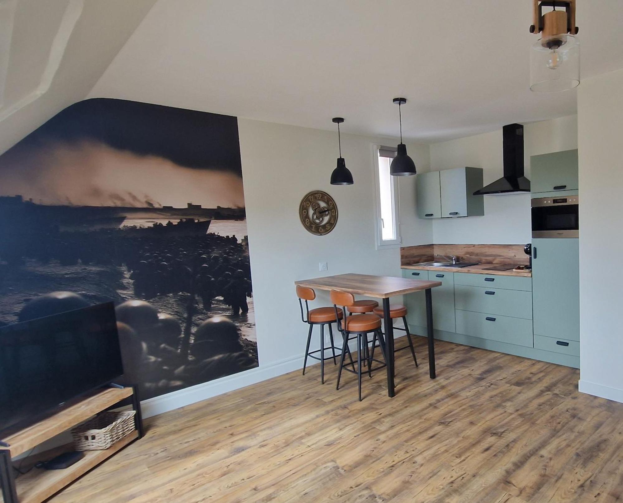 D-Day Apartment Bayeux Bagian luar foto